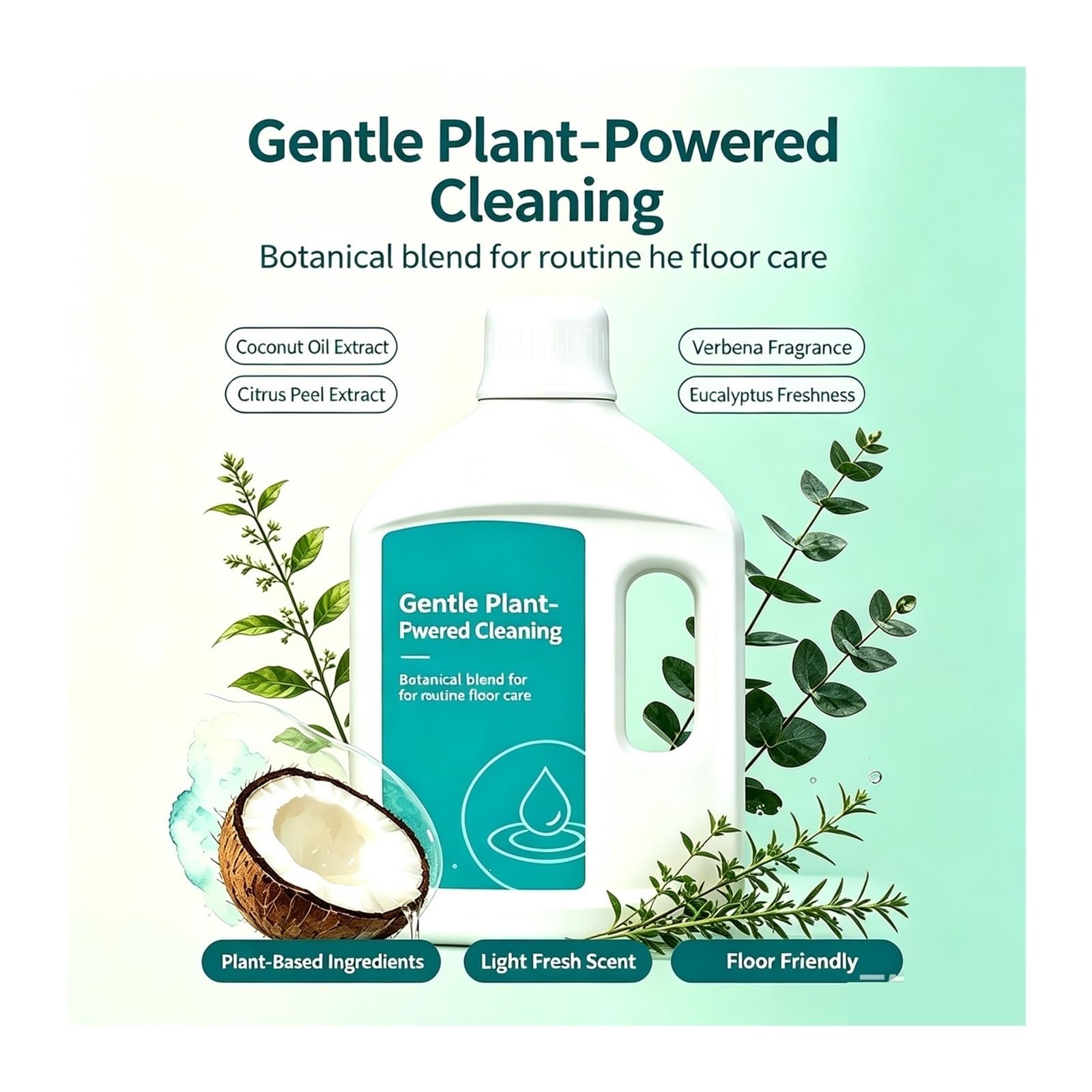 Ricarica detersivo for aspirapolvere pavimenti da 1000ML, compatibile con Dreame