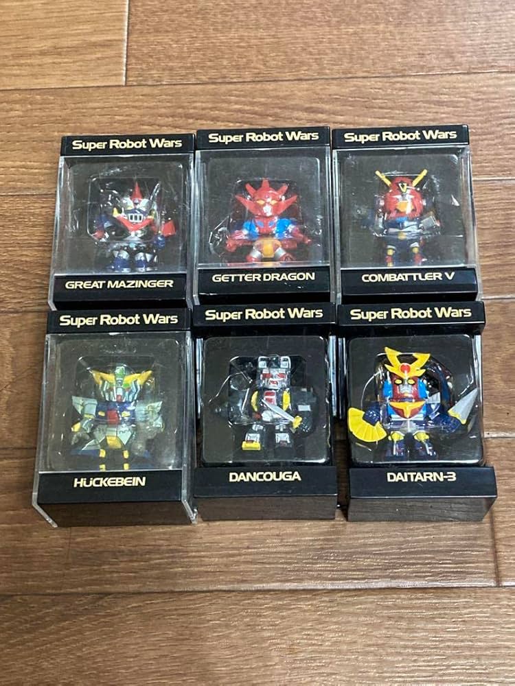 ザ　スーパーロボットシリーズ　6体　フィギュア Amazon | super robot wars スーパーロボット大戦6体 フィギュア