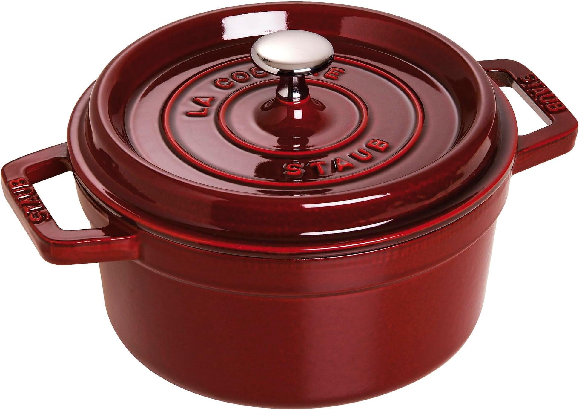Cast Iron 2.75-qt Round Cocotte - Grenadine, Made in France