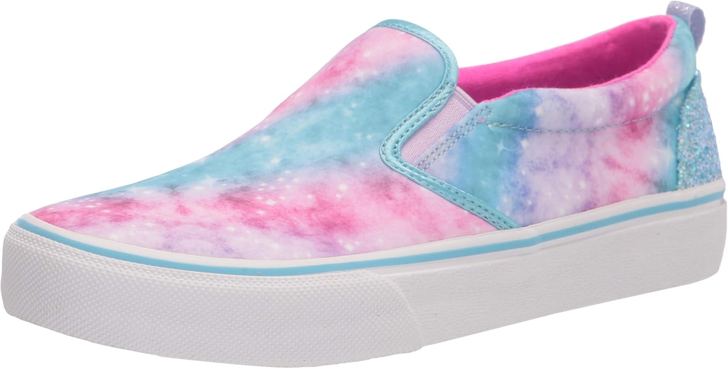 Skechers girls Marley Jr Sneaker, Turquoise/Multi, 11 Little Kid US