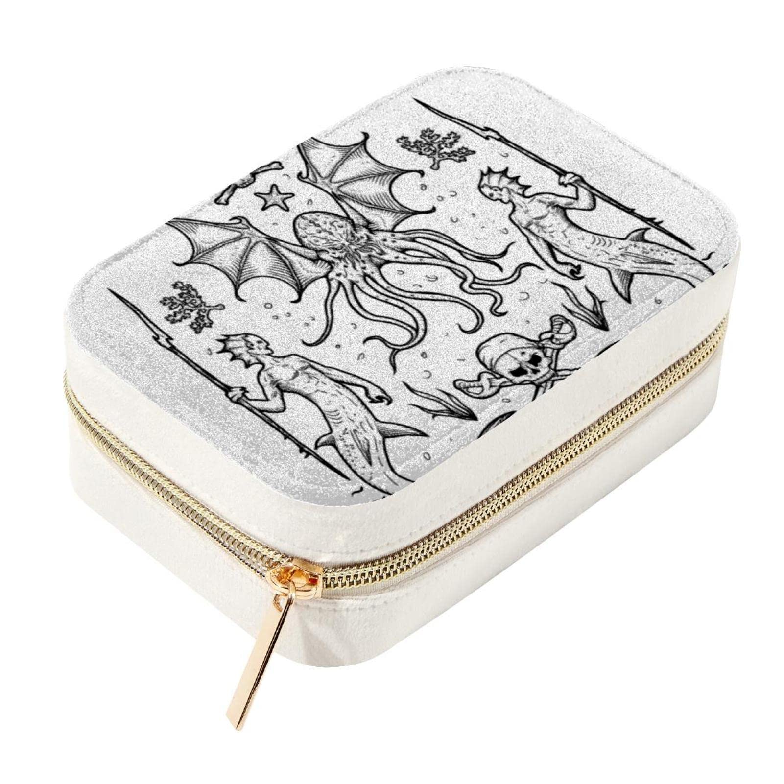 Mini boîte à bijoux portable pour ranger vos bagues en week-end