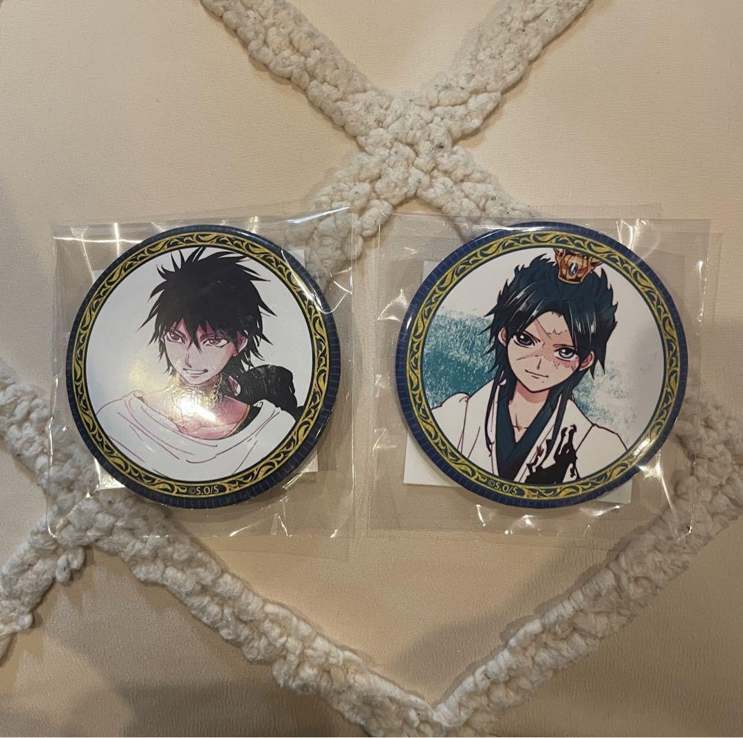 マギ ジュダル 缶バッジ
