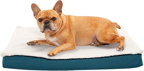 Miniatura 43 de Furhaven Pet – Colchón ortopédico de espuma tradicional para perros y gatos, varios estilos, tamaños y colores