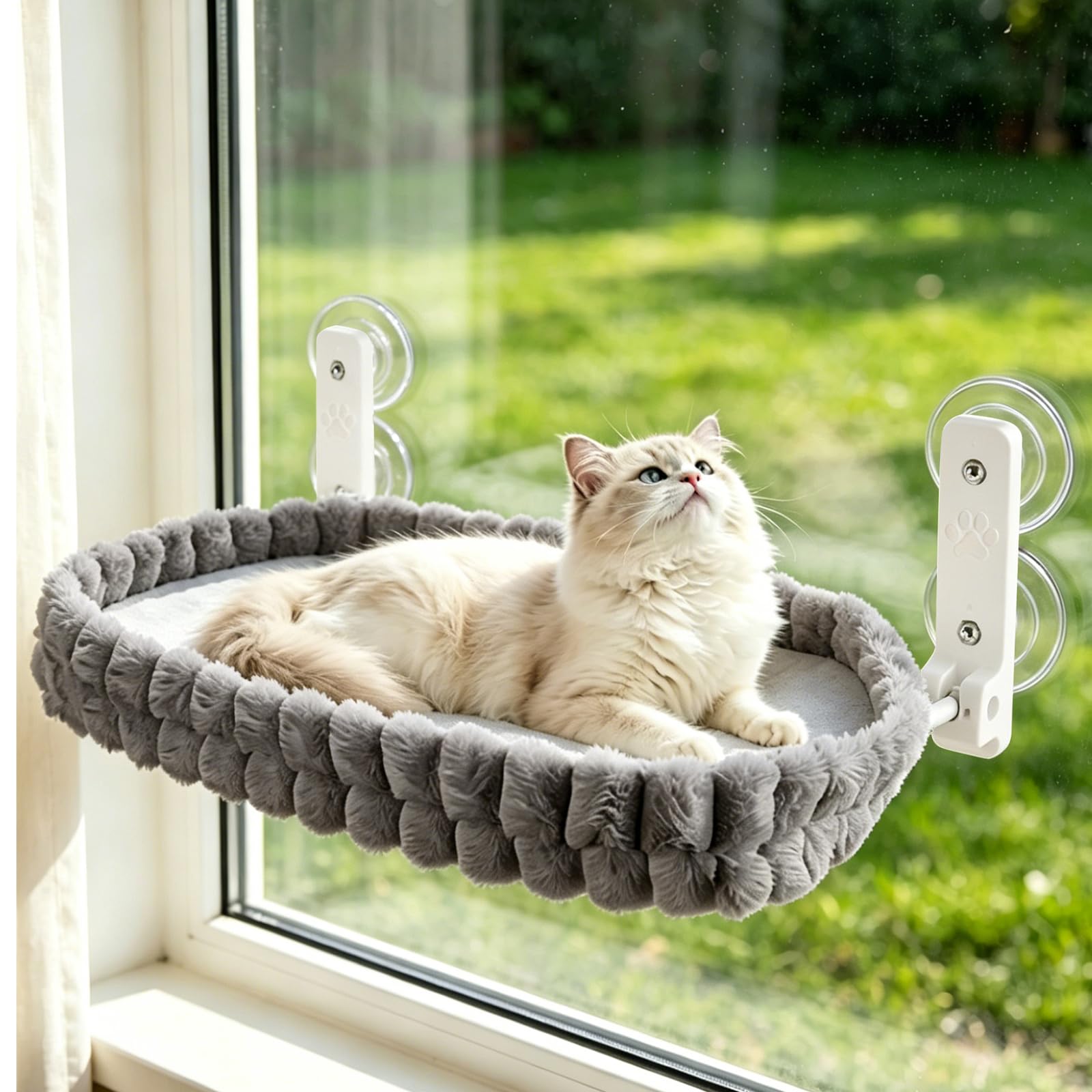 Ghligna Cat Window Bed, Cat Hammock, Radiator Bed, Window Perch
