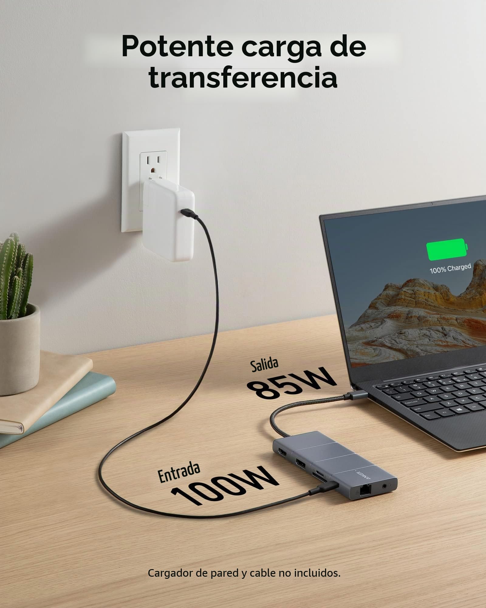 Anker Innovations A83880a1 Hub Di Interfaccia Usb TipO-C 10000 Mbit/s Grigio (anker 565 11-Port UsB-C Hub Extern Gra)