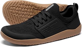 AIRHAS Men's Barefoot Shoes: Wide Toe Box Zero Drop Cross Training Sneakers for Gym Workouts & Daily Wear