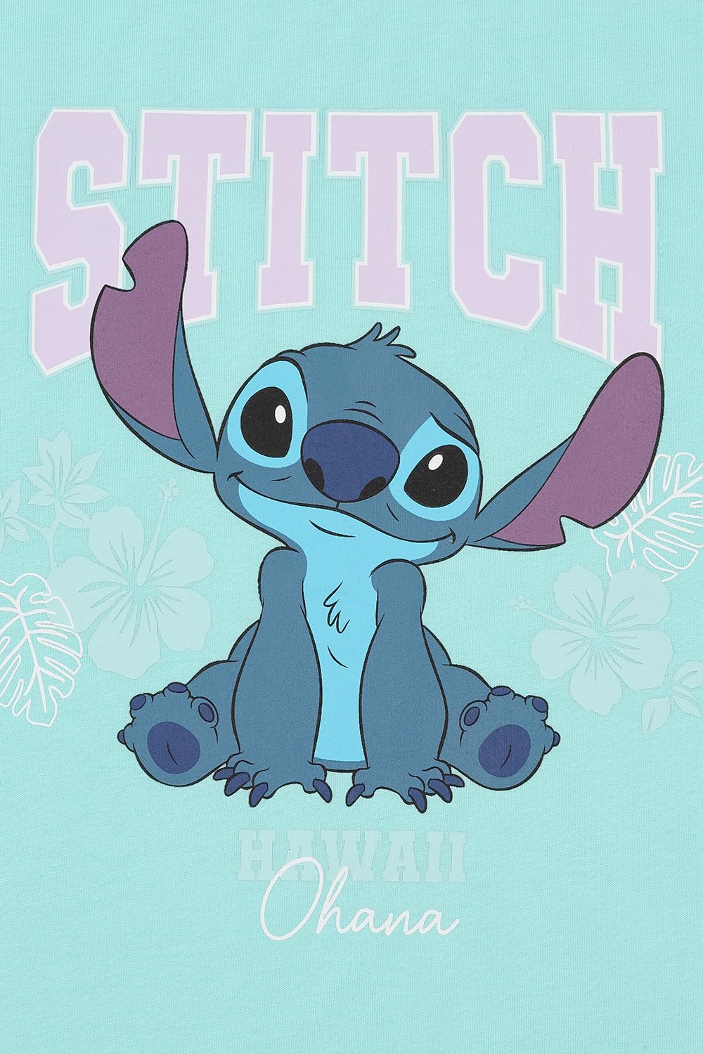 Disney Lot de 3 t-Shirts Lilo et Stitch pour Filles Angel Haut d'été Manches Courtes
