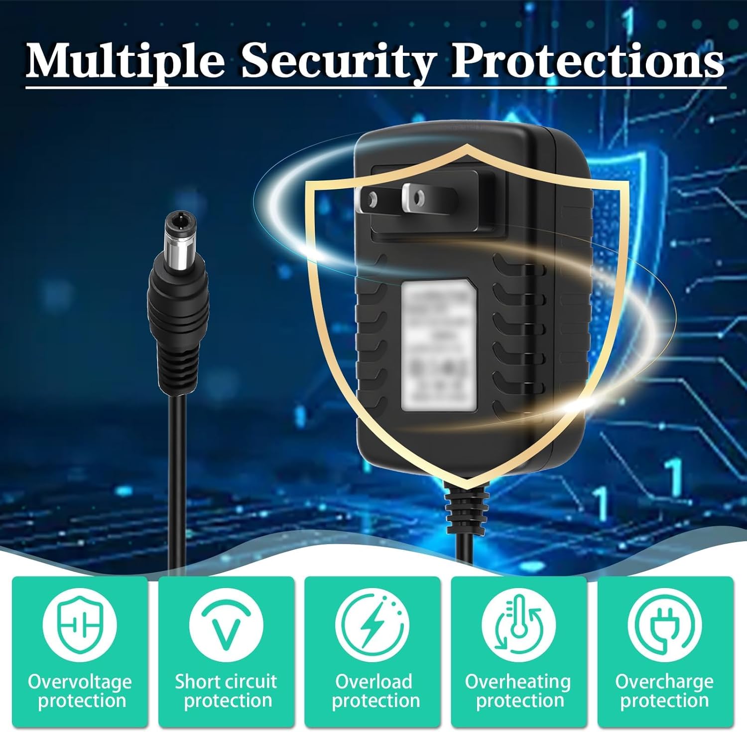 21V Lithium Battery Charger for Saker Mini Chainsaw Battery SK1804D Power Supply, Compatible with Mini Chainsaw Electric Pruning Shears, AC/DC Cordless Adapter for 20V Lithium Battery - Image 2