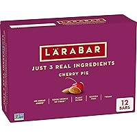 Vista 1 de Larabar Cherry Pie, barras veganas de frutas y nueces sin gluten, barras de 1.6 onzas, 12