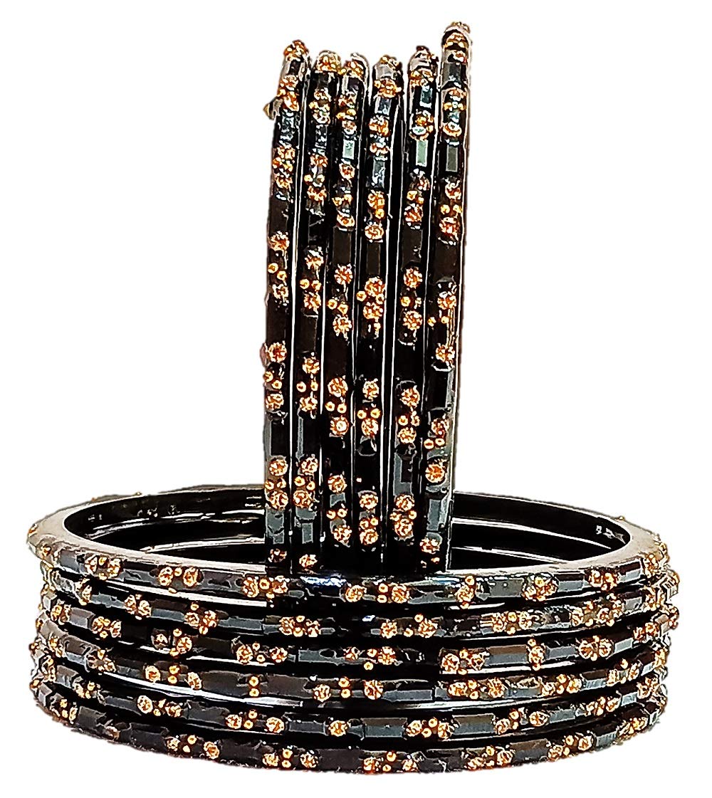 See full amazon price history chart for Oneness Stones Studded Beautiful Zircon Nag Work Glass Bangles/Chudiyan With Round Style For Women & Girls - (Set Of 12 Bangles)_Black_2.6 Oneness Stones Studded Beautiful Zircon Nag Work Glass Bangles/Chudiyan With Round Style For Women & Girls - (Set Of 12 Bangles)_Black_2.6 (B08L8H67RL) Amazon Price History, Amazon Price Tracker