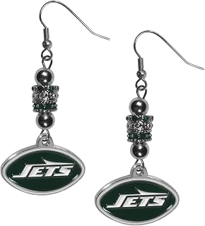NFL womens Euro Bead Earrings