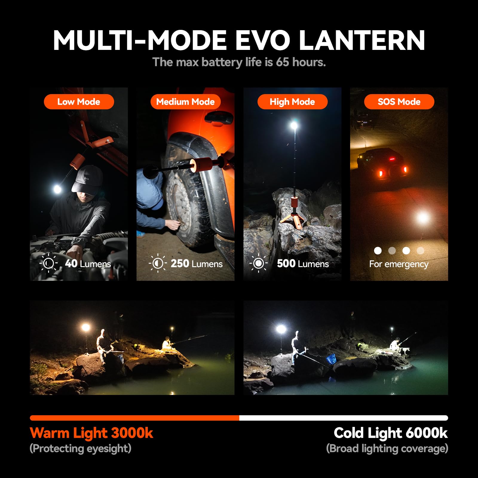 Amazon.com: Outask Camping Light Telescopic, Collapsible Magnetic
