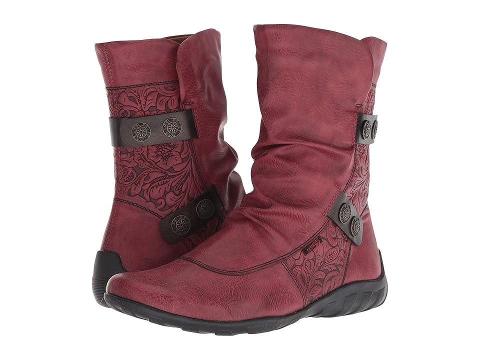 

Rieker R3495 Liv 95 (Burgundy/Antik) Women's Shoes