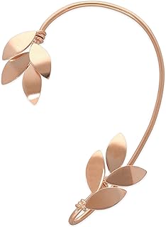 Left rose gold sterling silver ear cuff no piercing gift, ear climber earring cuff statement earring non pierced earcuff non pierced earring elf ear cuff earring mothers day gift for women