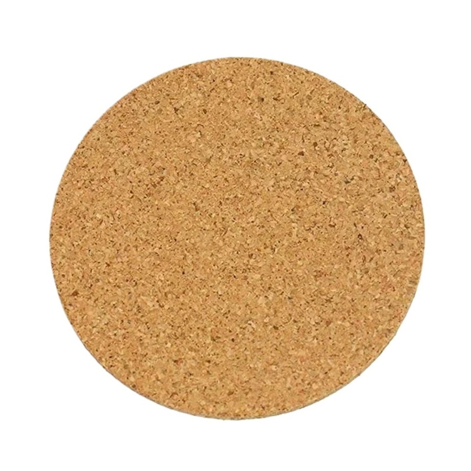 sous-Verres Ronds en liège, Tapis de Tasse naturels for Table de Cuisine et décoration, 50 pièces