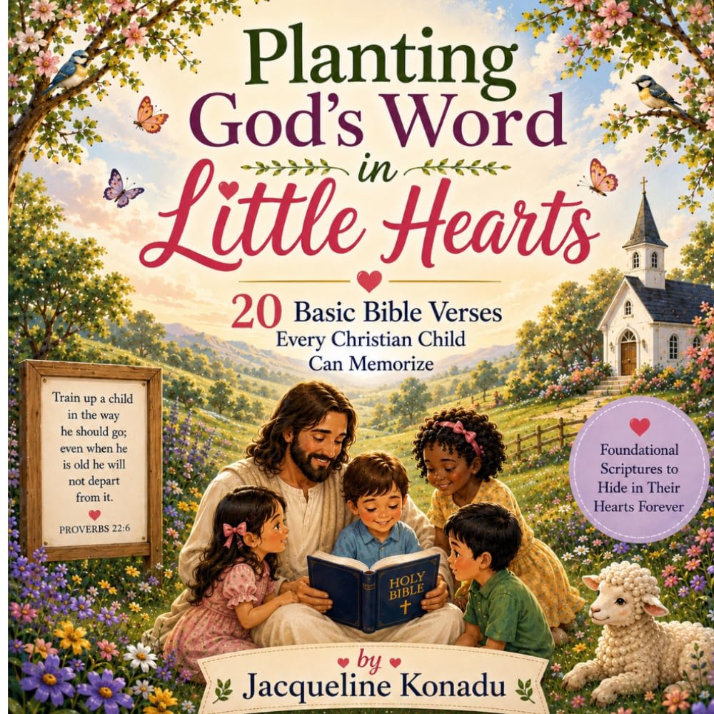 Planting God’s Word in Little Hearts: 20 Simple Bible Verses Every Christian Child Can Learn and Remember