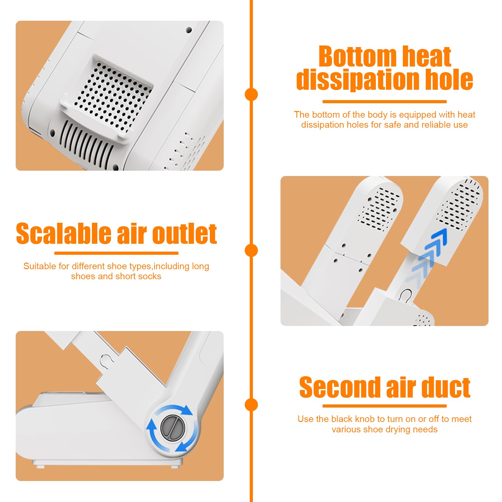 Secador De Zapatos Para 2 Pares, Secador Zapatos, Secador De Botas Con Temporizador, Calentador Eléctrico De Zapatos, Esterilización UV, Plegable Para Guantes, Zapatos, Calcetines
