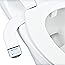Brondell Bidet - Thinline SimpleSpa SS-150 Fresh Water Spray Non-Electric Bidet Toilet Attachment in White with Self Cleaning