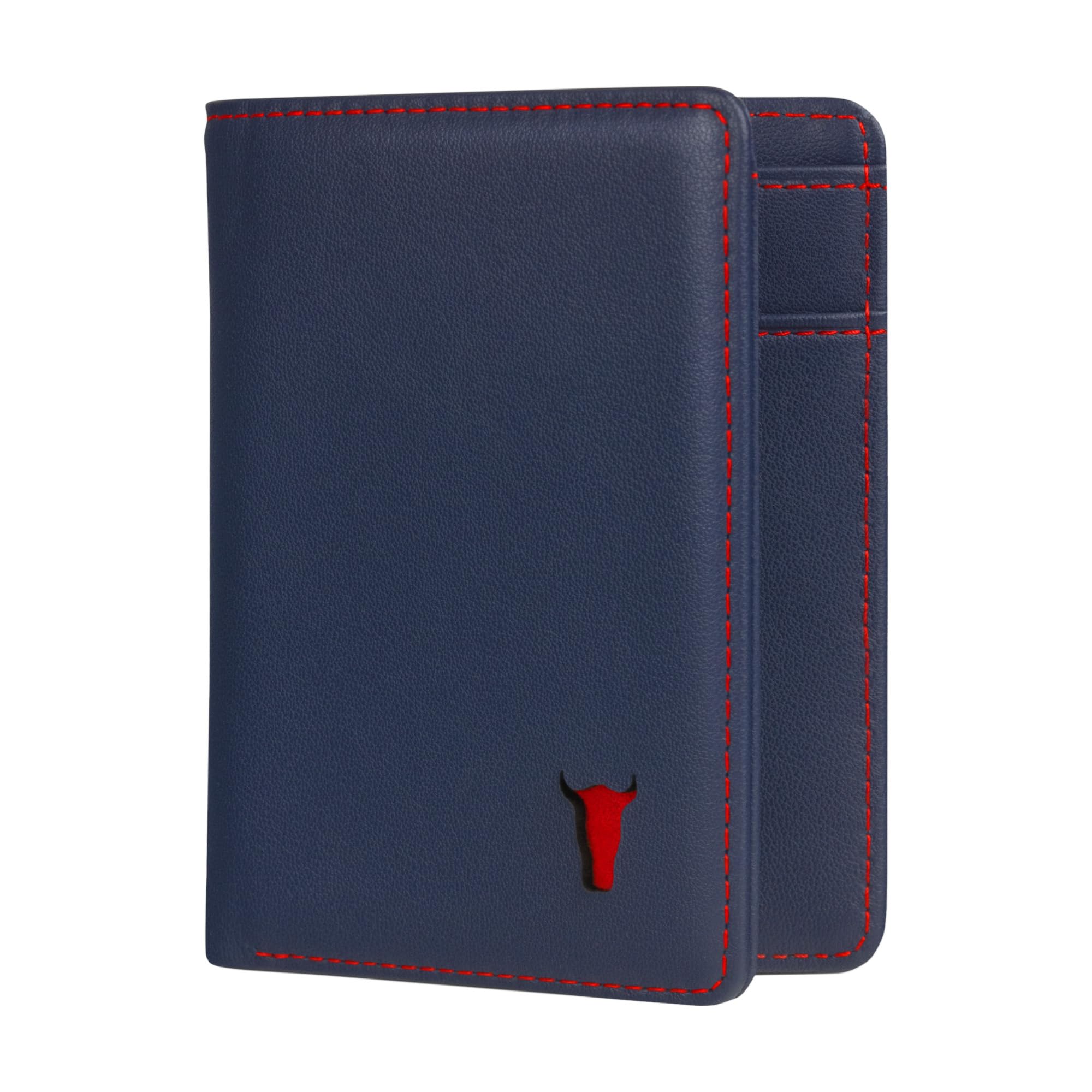 TORROTop Grain Genuine Leather Wallet for Men | RFID Blocking | Ultra Slim Bifold USA Leather Wallet | Holds Up to 10 Credit Cards | Microfiber Lined | Gifts for Him