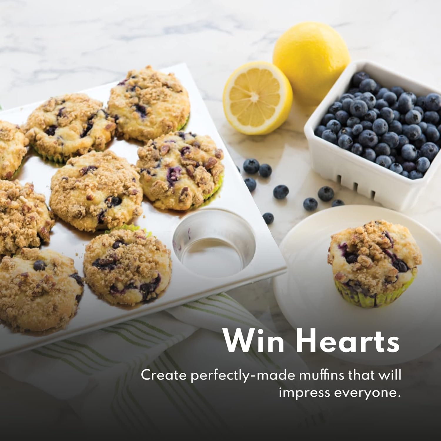 New Star Foodservice 535504 Commercial Grade Aluminum 12-Cup Muffin Pan - Image 8