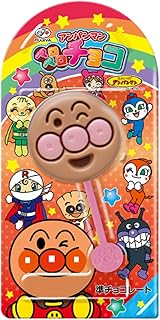 不二家 1本 アンパンマンペロペロチョコレート 12入