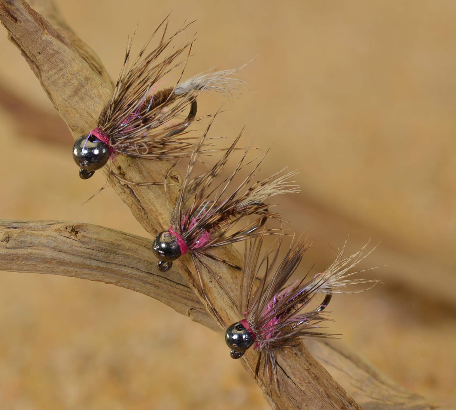 Tungsten Bead Frenchie Jig Fly - Euro Nymph Flies - Hanak Hooks
