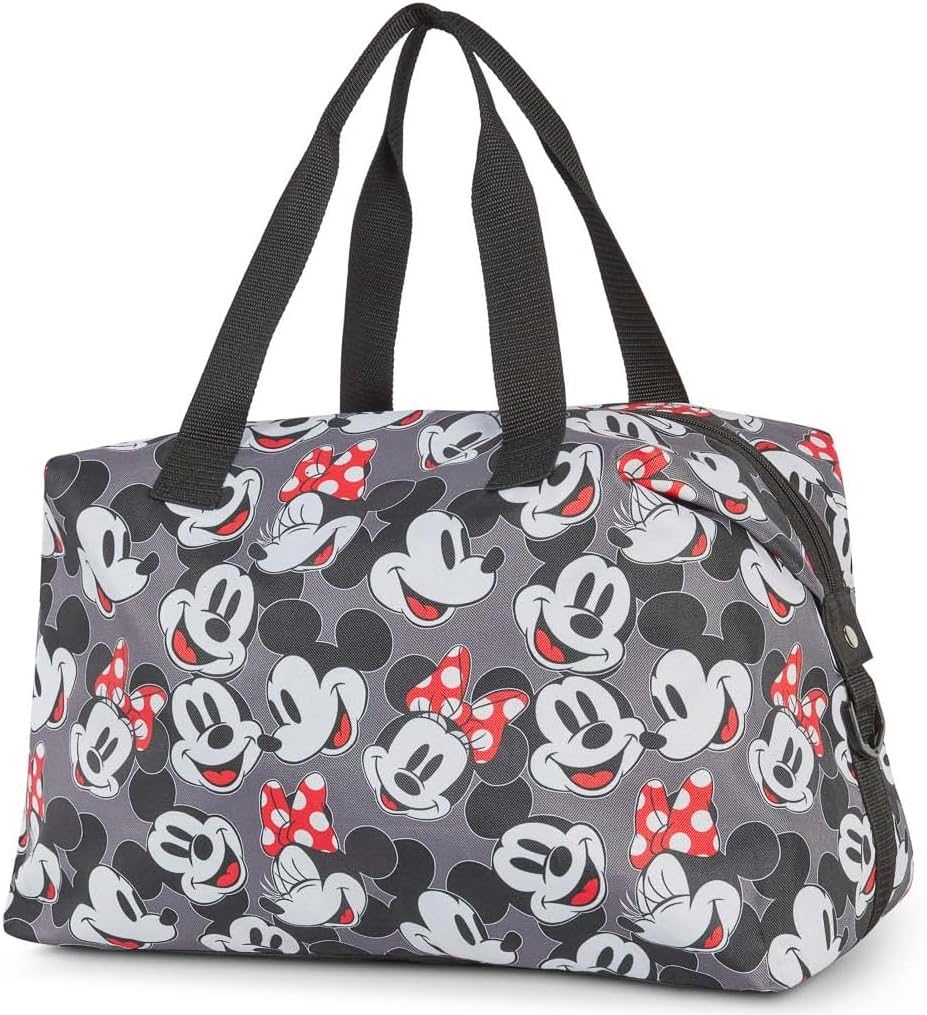 Disney Tote Duffel Bag Mickey Mouse Friends All Over Print Weekender Travel - Image 4