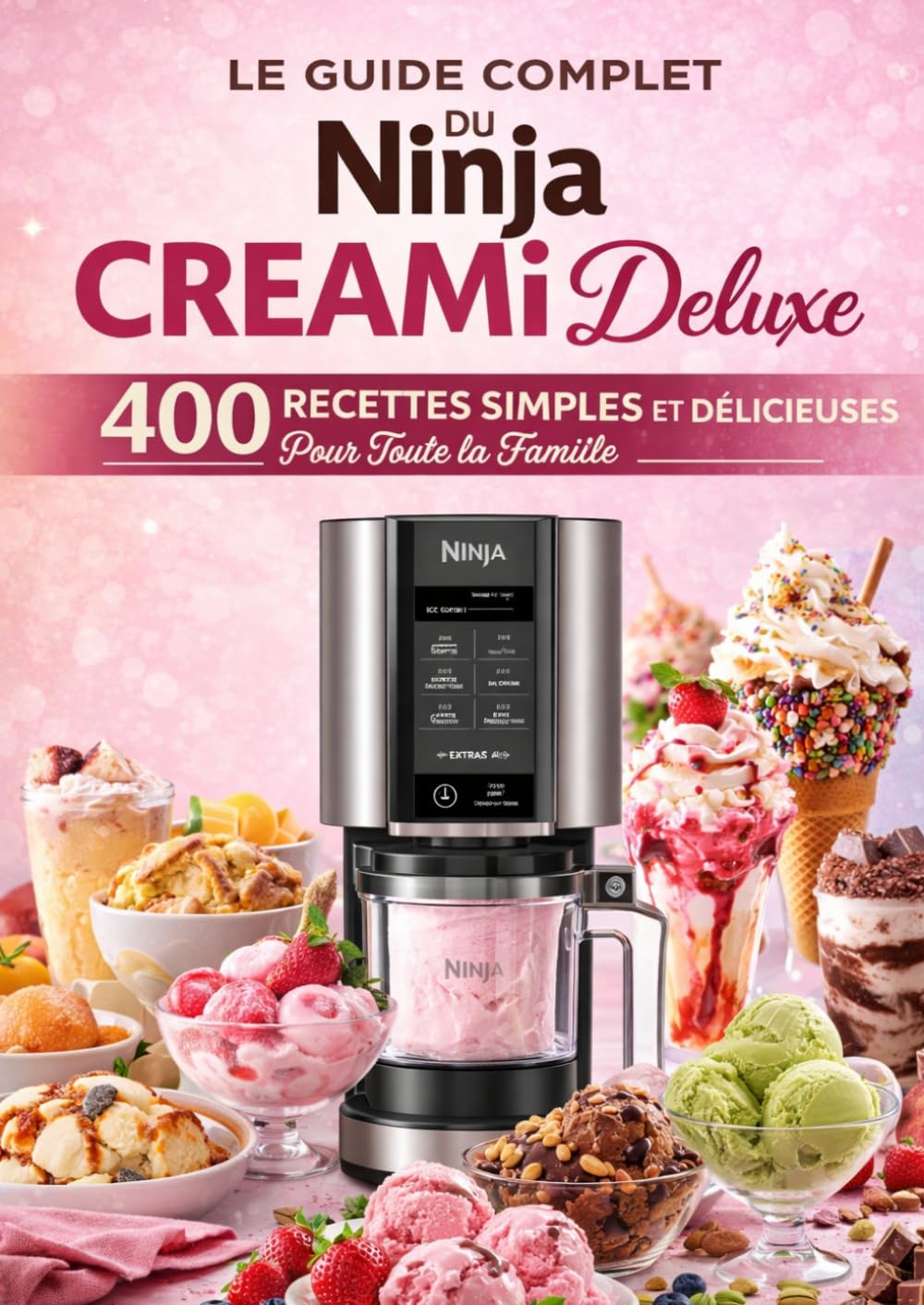 Le Guide Complet Du Ninja CREAMi Deluxe 400 Recettes Simples et Délicieuses Pour Toute la Famille
