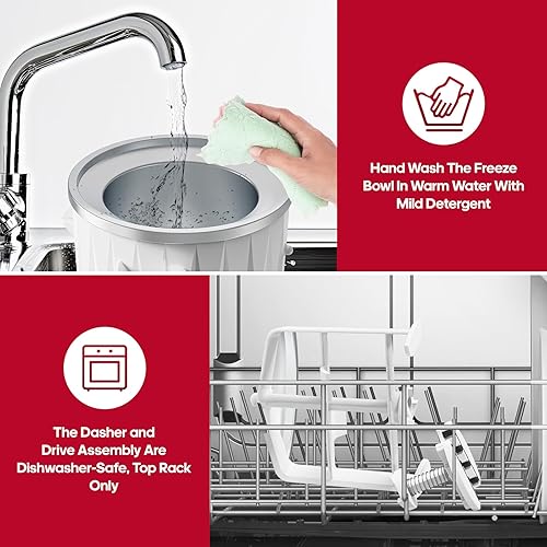 Miniatura 6 de InnoMoon KitchenAid - Accesorio para máquina de helados para batidora de pie, compatible con batidora de pie Kitchenaid de 4.5 QT5 QT6 QT7 QT, yogur