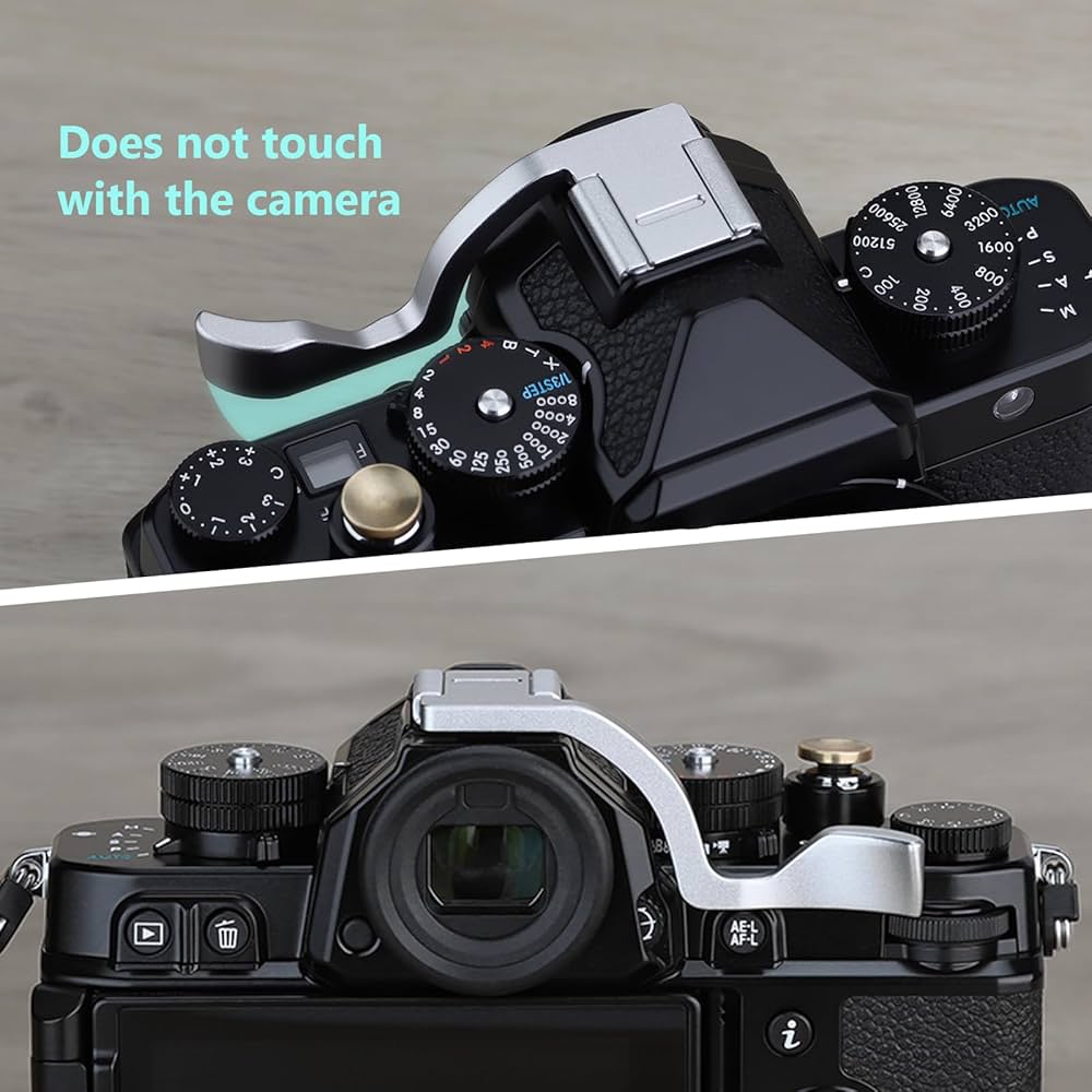 Amazon | Haoge メタルサムアップレスト ハンドグリップ Nikon Zf ZF