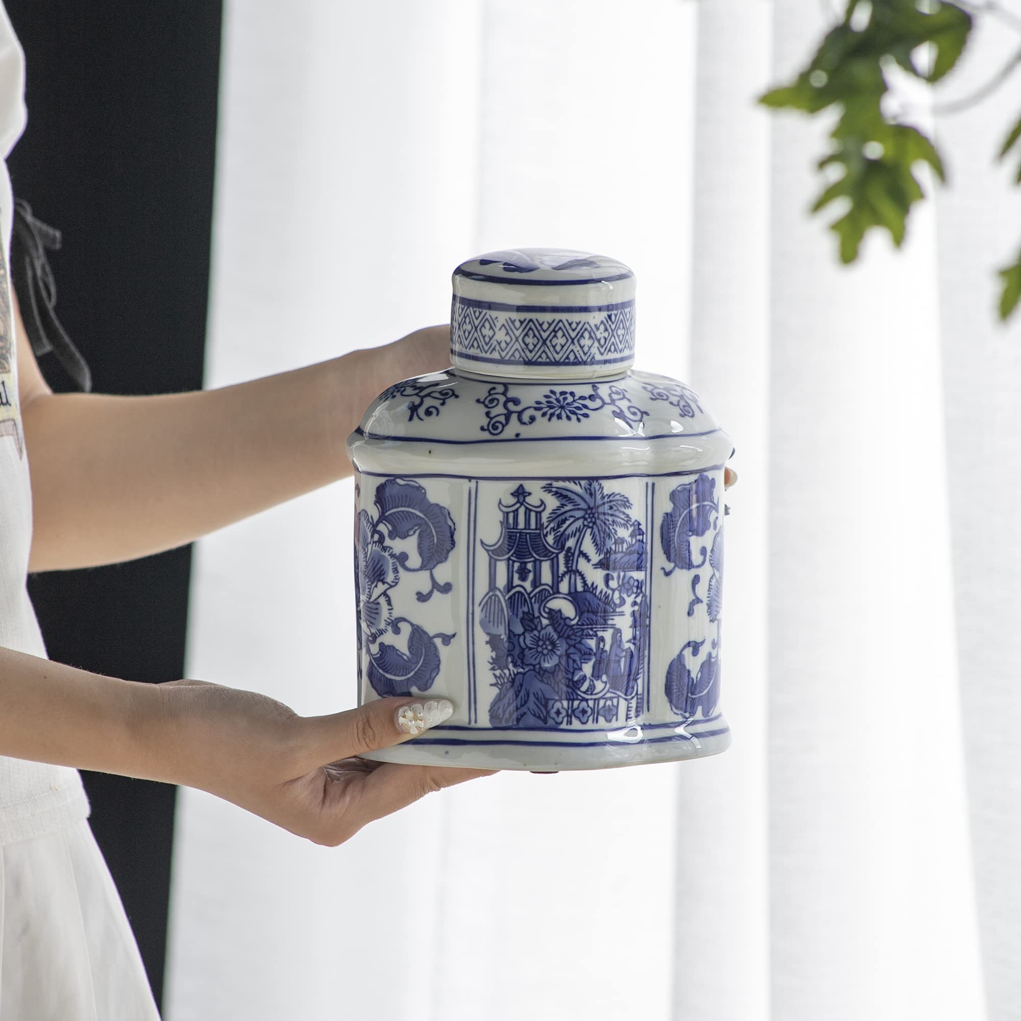 A&B Home Ginger Jars for Home - 8