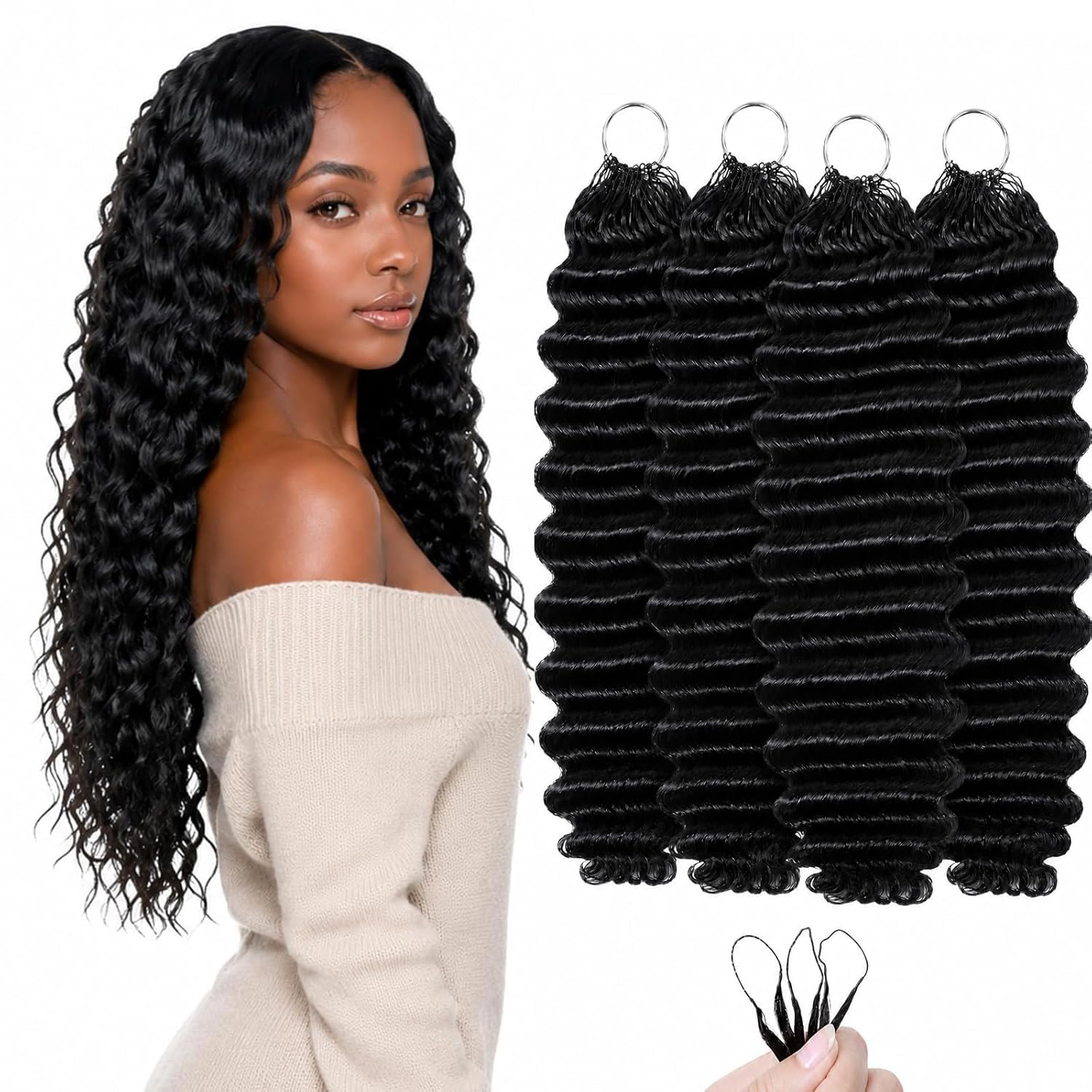 Photo 1 of Jinhui Human Crochet Hair