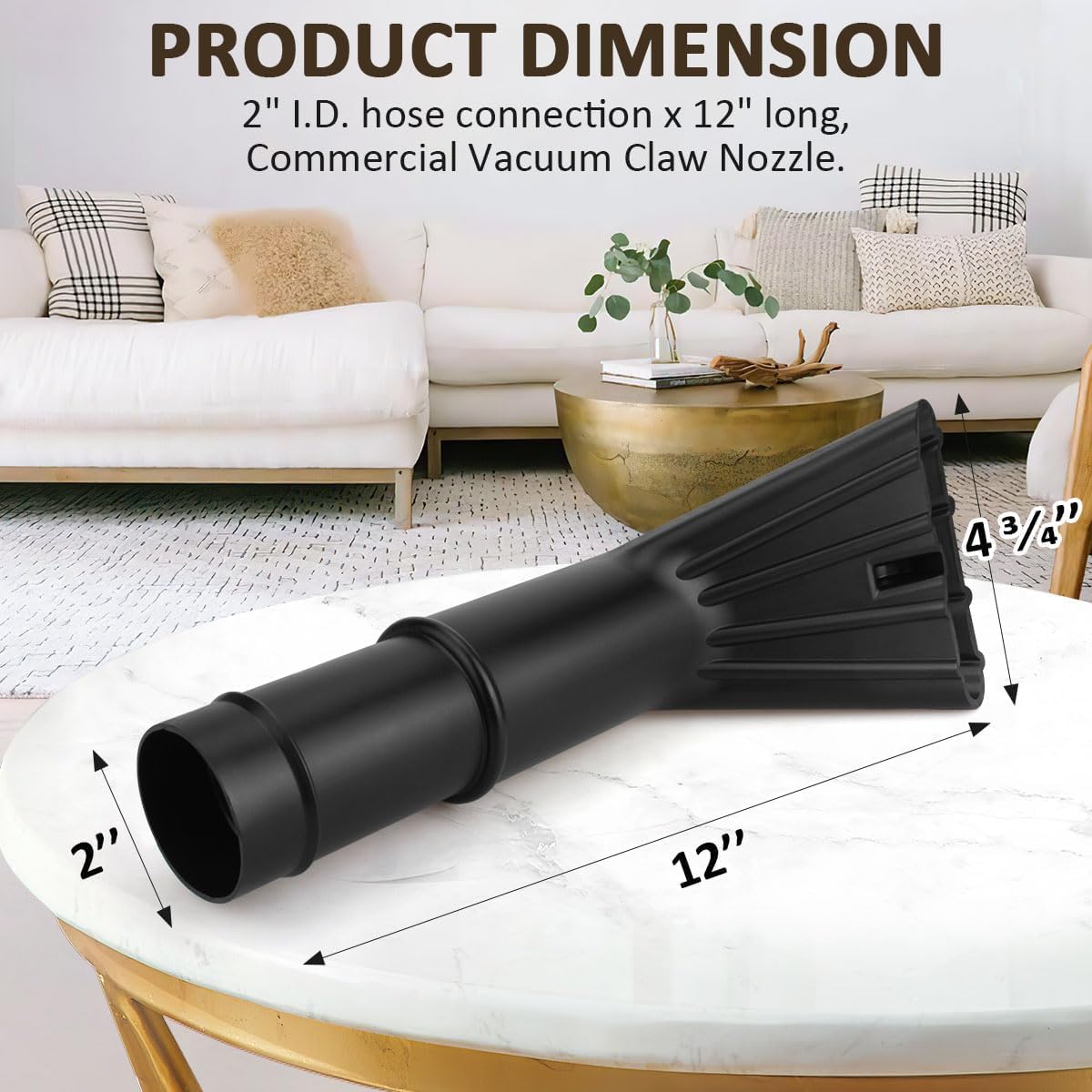 Shop Vac Claw Nozzle - 12" Reach -2