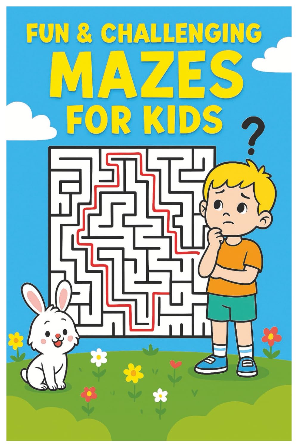 Fun and Challenging Mazes for Kids: Fun Circular Puzzles Activity Book Ages 3-8 - Preschool & Kindergarten Brain Boost / Brain Games
