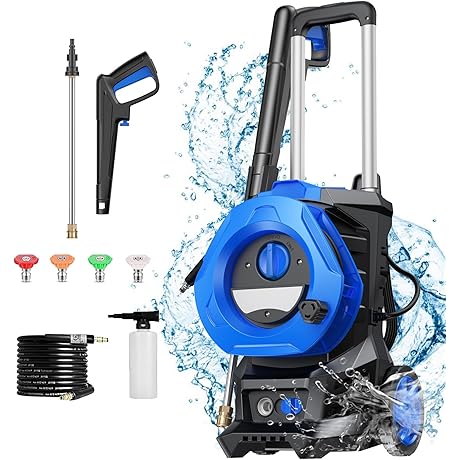 1800W High-Pressure Electric Washer for Powerful Cleaning