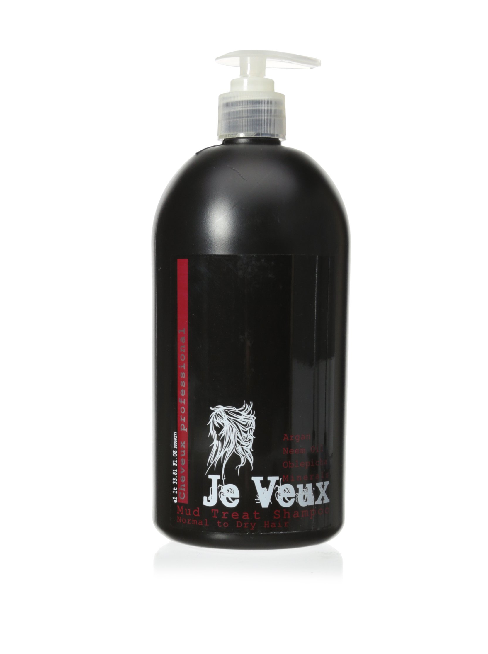 Mud Treat Shampoo for Normal to Dry Hair Unisex Shampoo by Je Veux, 33.81 Ounce