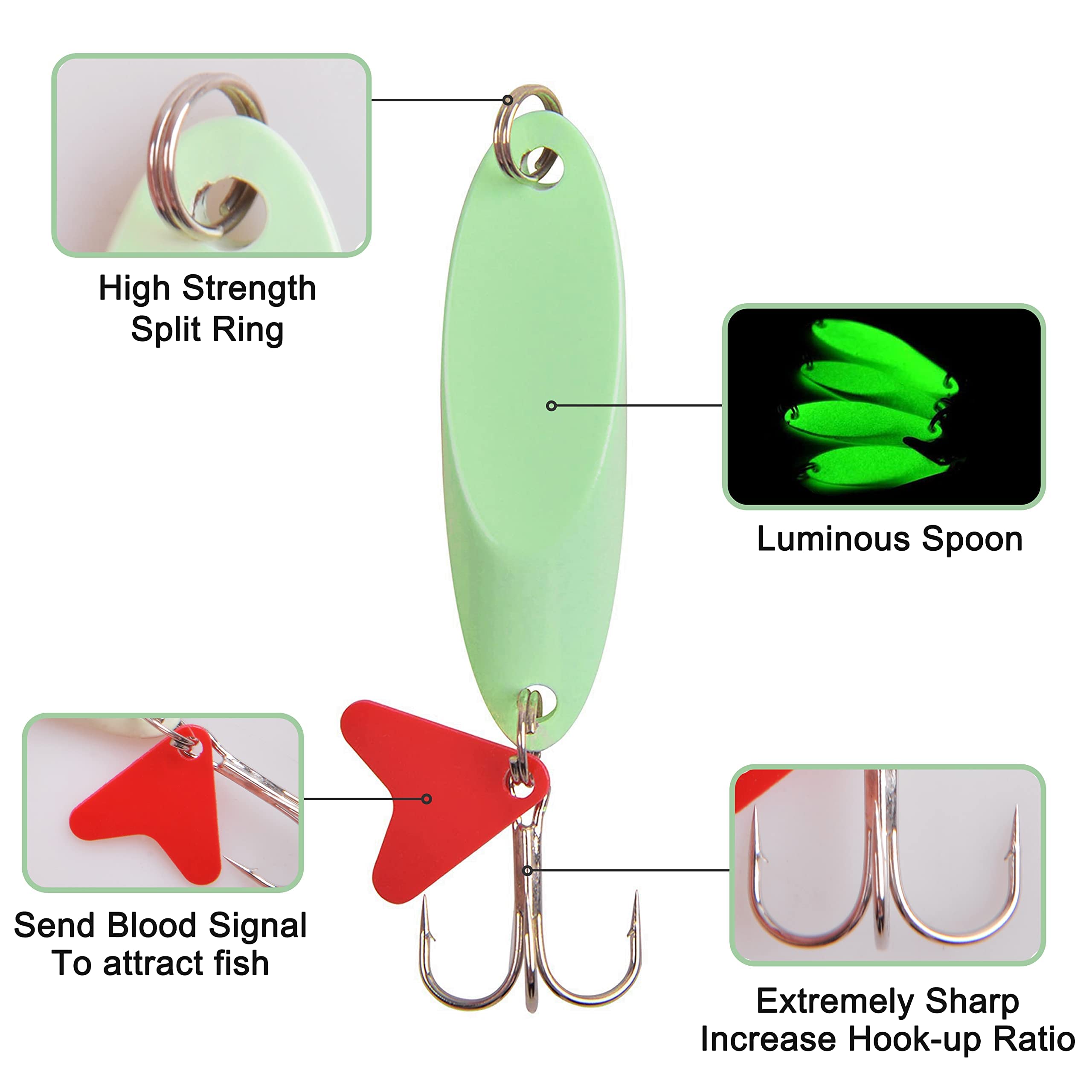 Fishing Spoon Lures - Image 2