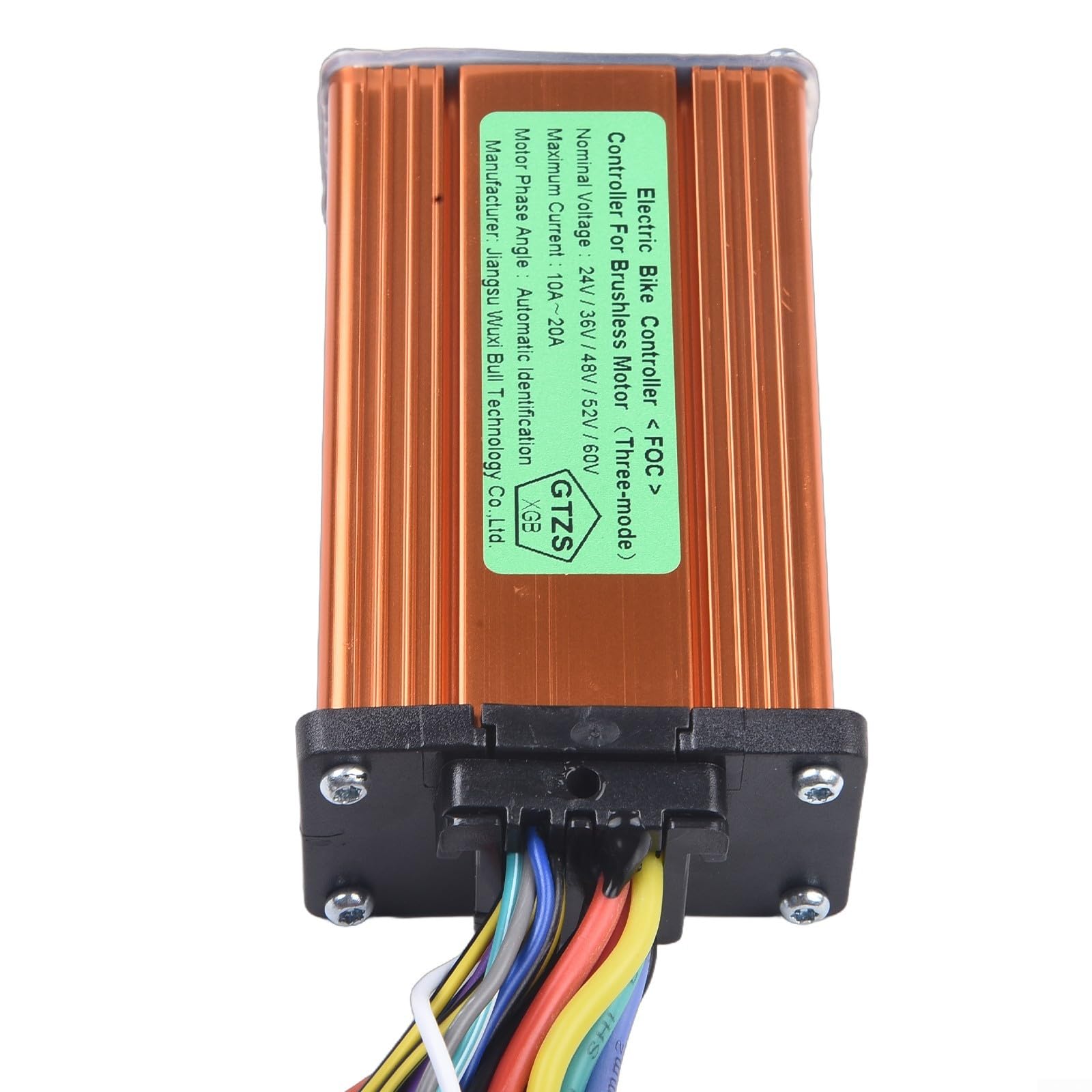 Controlador de onda sinusoidal de 350 W para scooter eléctrico y bicicleta eléctrica, faros y líneas de control de potencia de frenado