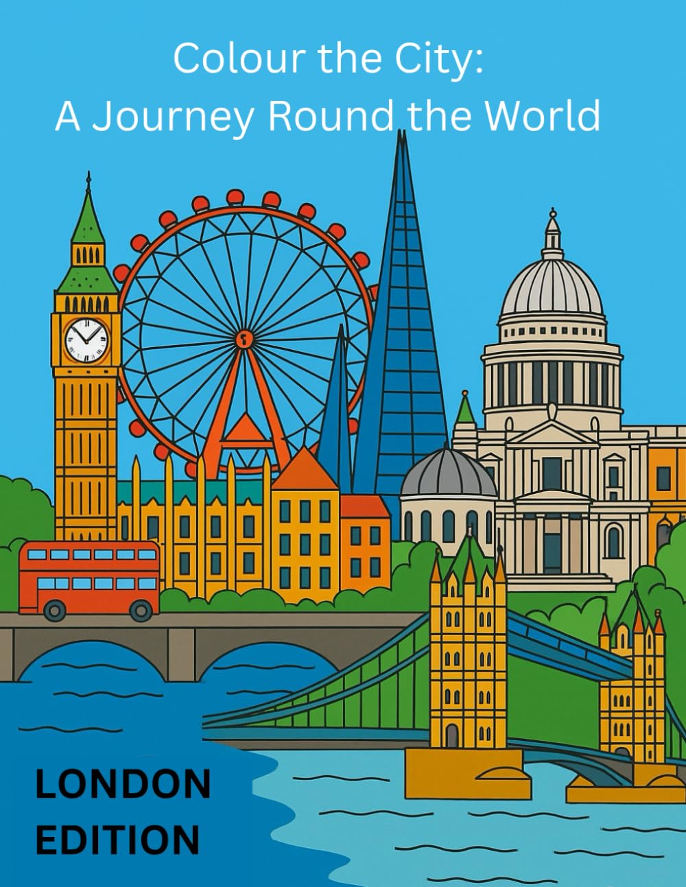 Colour the City: A Journey Round the World: LONDON EDITION