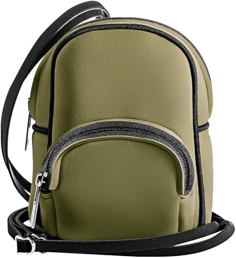 Save My Bag Women's Baby Women's Khaki Mini Backpack In Size One Size Green  : Amazon.it: Scarpe e borse