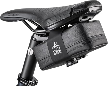 Bike Saddle Bag, Waterproof Bicycle Bag, Strap-On Cycling Bag for all our essentials, Portable Under Seat Bag for Mountain Road Bikes