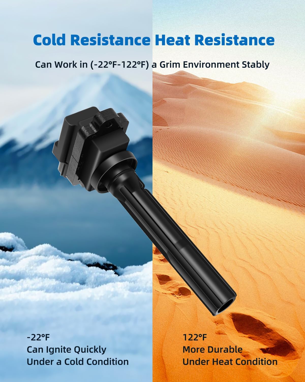 ECCPP ignition coils Pack of 4 UF237,coils packs,for Chevrolet Tracker 1999-2004 &,for Suzuki Aerio,Esteem,Vitara,Grand Vitara,Sidekick,XL-7,Replace,UF237 ‎C1159 E525A 5C1287