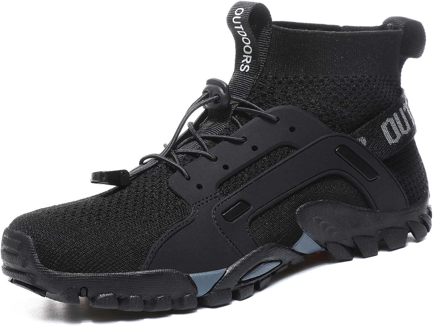 Mens Womens Mid Athletic wate Shoes Knitted Mesh Mens Quick Dry Swimming Shoes Beach Diving Hiking Sailing Travel Water Hiking Shoes Breathable Anti-Slip Wearable Amphibious