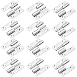 MOUNTAIN_ARK 12 Pack H Shaped Lift Off Hinges for Cabinet Door, 2