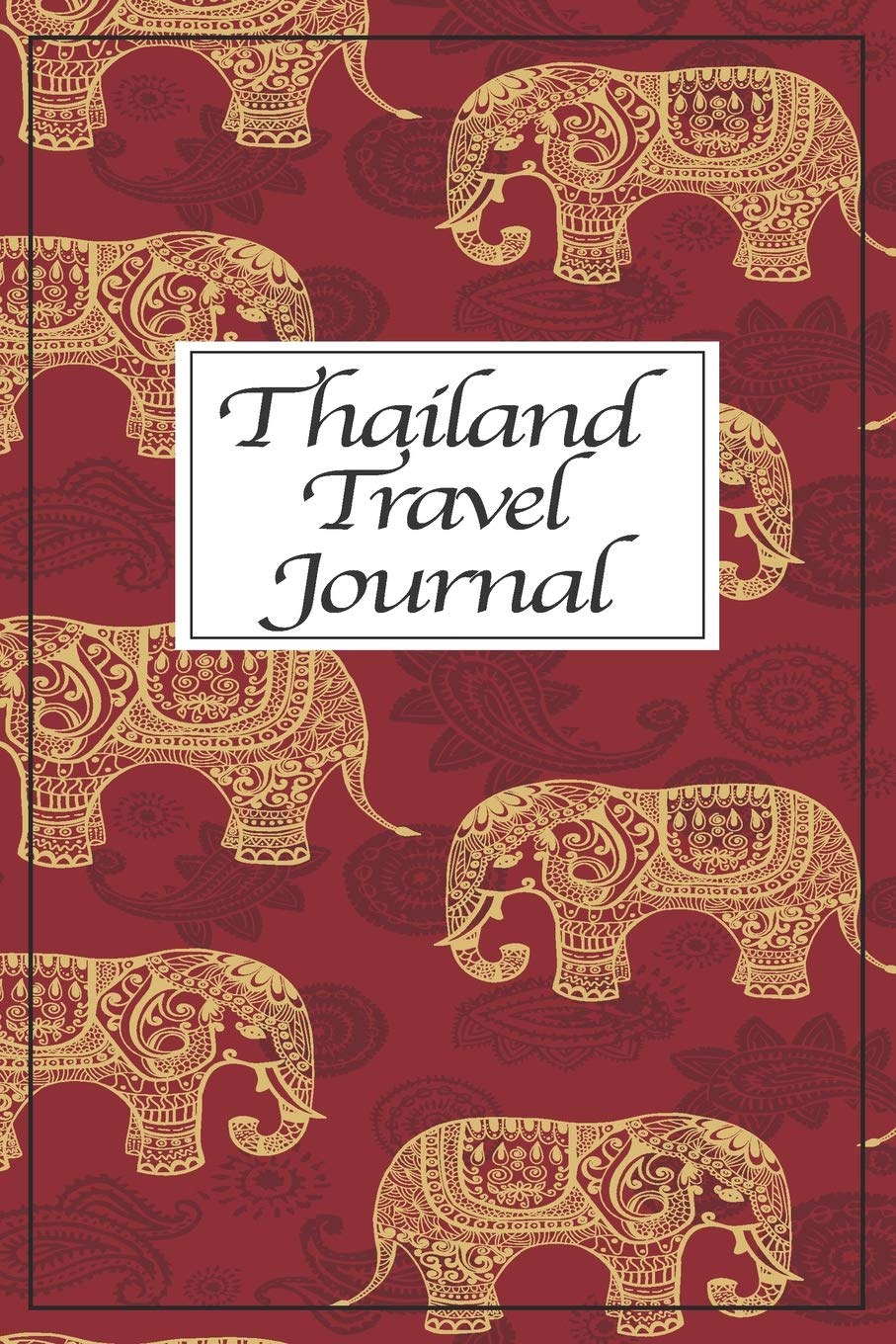 Thailand Travel Journal - Travel Gifts: Travelers journal, travelers notebook, travel notebook, traveler notebook, travelers journal for women, ... traveling journal, travel diary journal