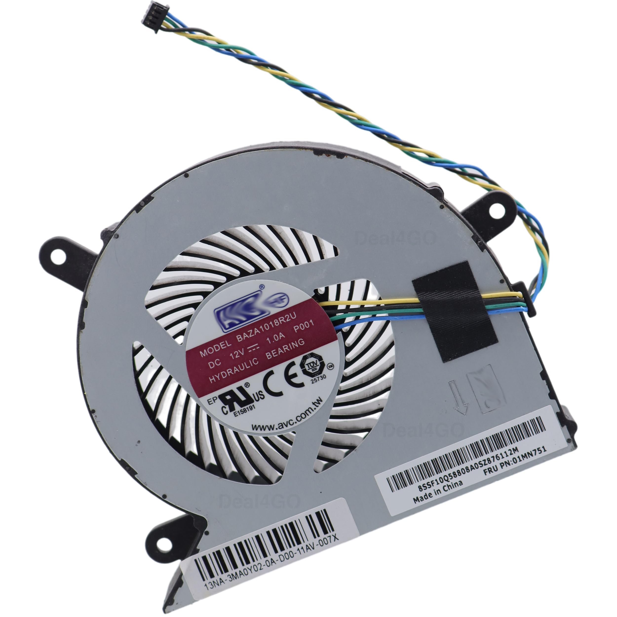 Amazon.com: Deal4GO CPU Cooling Fan 01MN751 Replacement for Lenovo