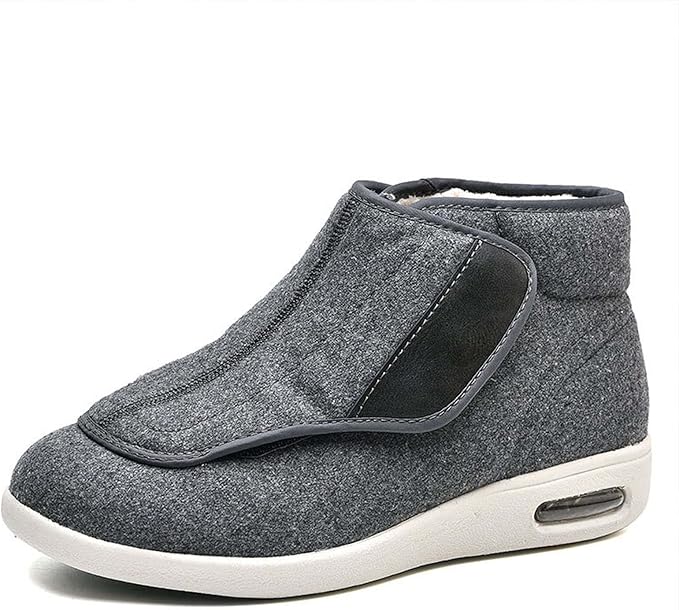 Senioren Schuhe Mit Klett - Extra Weit & Gefüttert Für Diabetiker