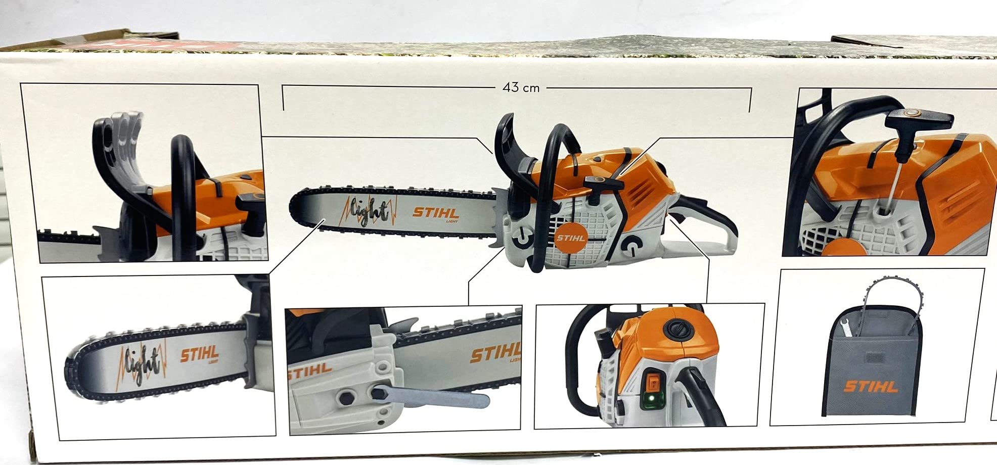 Motosierra infantil Stihl 40 cm con movimiento de cadena y sonidos reales