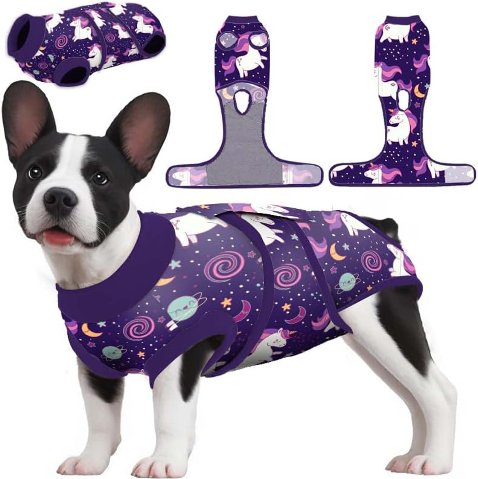 PetWarm Dog Surgical Suit, Dog Surgical Recovery Suit, Spay and Neuter, Prevents Licking After Surgery