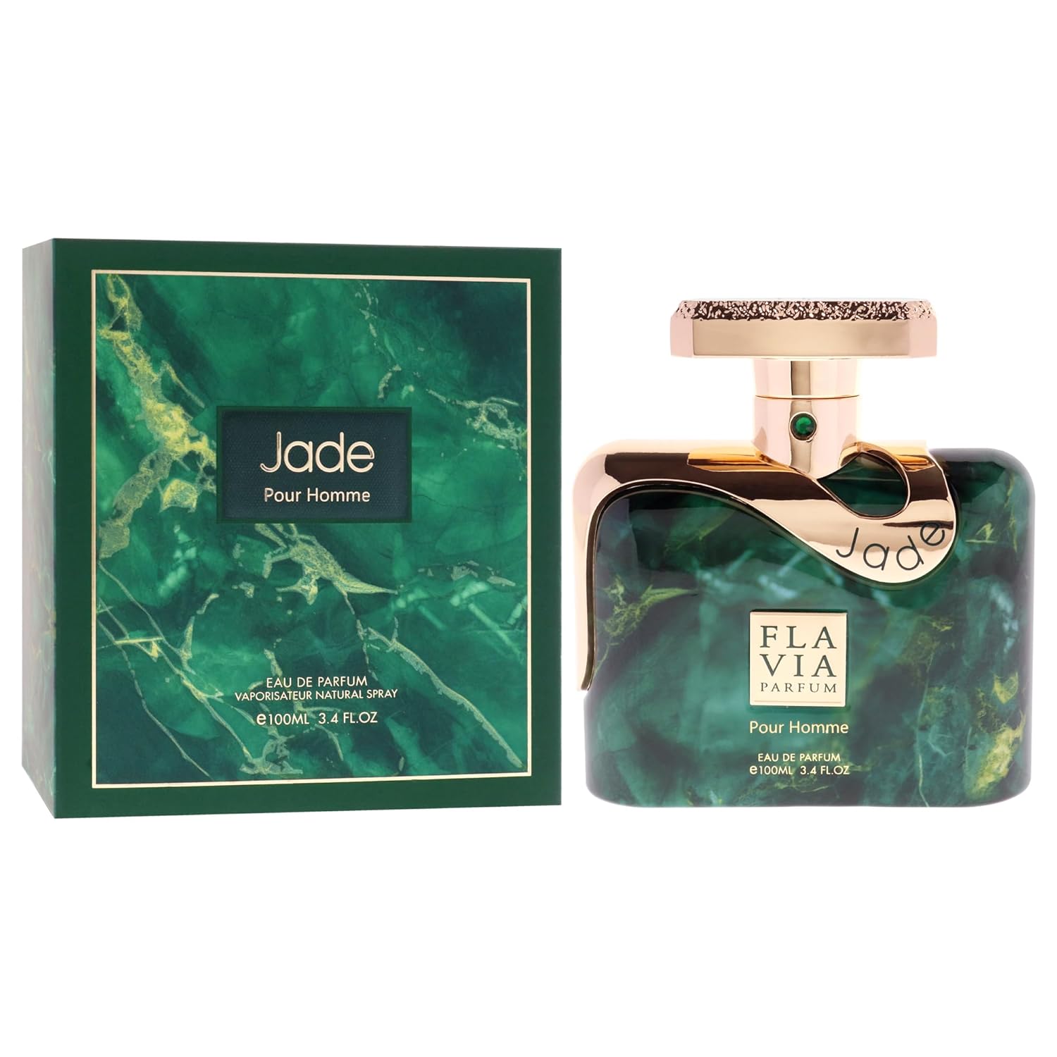 Jade by Flavia for Men - 3.4 oz EDP Spray - Image 3